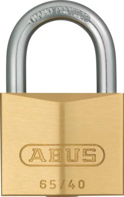 Abus Brass Padlock 65 40mm Keyed Alike 406
