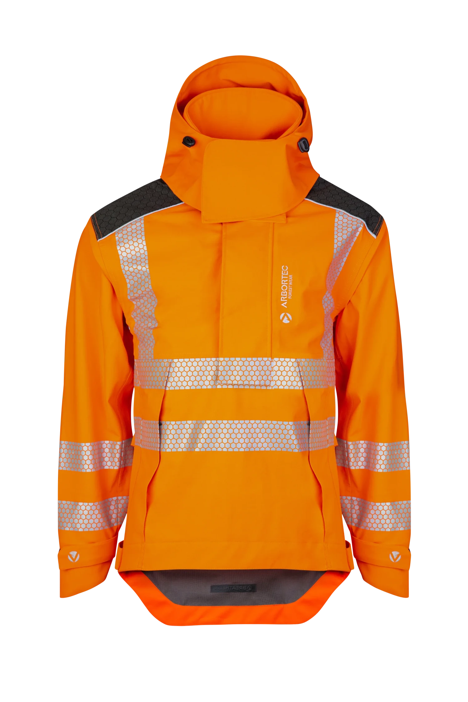Arbortec ATHV4460 Heavy Duty Half Zip Breathedry Smock 6 Arbortec ATHV4460 Heavy Duty Half Zip Breathedry Smock - Image 4