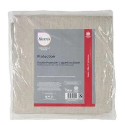 Harris Seriously Good Cotton Dust Sheet 3.6m X 2.75m -Garden Tools Shop 102064200 02