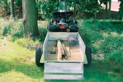Longdog 1500LO Galvanised Off-Road Stock Trailer 5x3ft