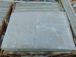 Natural Paving Stone Raj Green 840x560mm - Calibrated To 22mm