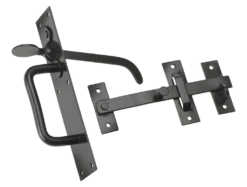 Eliza Tinsley Suffolk Latch No.3 With Long Thumb Bit Black
