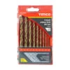 Timco Cobalt Jobber Drill Bit Set 10pc -Garden Tools Shop HSSCO10DS w1