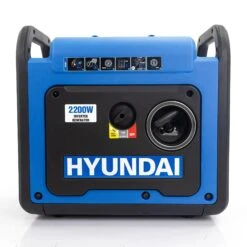 Hyundai HY2250Si 2.2kW Petrol Inverter Generator -Garden Tools Shop HY2250Si 5 IntegratedECOModeSetting Increasesthegenerator sfueleconomy emitslowernoiselevelsandextendsthelifespanoftheengine
