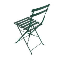Fallen Fruits French Bistro Metal Chair Green -Garden Tools Shop MF045 05