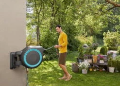 Gardena Wall-Mounted Hose Box RollUp XL 35m -Garden Tools Shop RP 161472