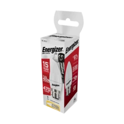 Energizer LED Candle Opal BC/B22 Warm White 470lm 40W