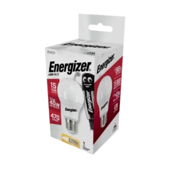 Energizer LED GLS Opal ES/E27 Warm White 470lm 40W