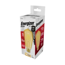 Energizer LED ST64 Filament Gold 470LM 5W E27 (ES) Warm White