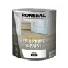 Ronseal Stays White 2-in-1 Primer & Paint Gloss -Garden Tools Shop StaysWhite2in1Primer PaintGloss