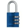 ABUS MyCode Light 145/30 Padlock 30mm 1 ABUS MyCode Light 145/30 Padlock 30mm -Garden Tools Shop abus 145 30 blue c 1 1