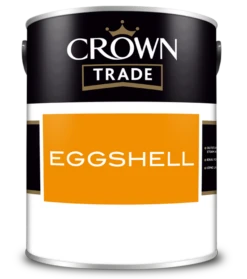 Crown Trade Eggshell White Paint 2.5L