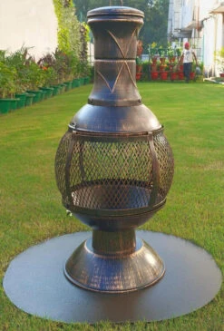 Gardeco Opera Steel Chimenea Fire Pit