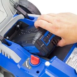 Hyundai HYM40LI330P Cordless Roller Lawn Mower 33cm - Battery & Charger -Garden Tools Shop hym40li330p 16 89628