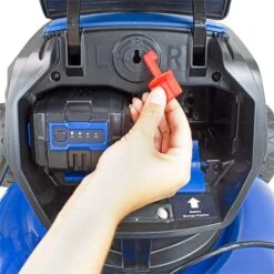 Hyundai HYM40LI420P Cordless Push Lawn Mower 42cm - Battery & Charger -Garden Tools Shop hym40li420p 14 00088