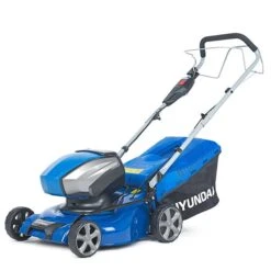 Hyundai HYM40LI420SP Cordless Self-Propelled Lawn Mower 42cm - Battery & Charger -Garden Tools Shop hym40li420sp 03 15440