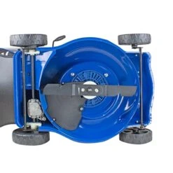 Hyundai HYM40LI420SP Cordless Self-Propelled Lawn Mower 42cm - Battery & Charger -Garden Tools Shop hym40li420sp 08 49598