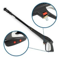 Hyundai HY145HPW-1 2100psi Power Jet Washer -Garden Tools Shop hyundai 2100psi 145bar hot pressure washer 80c 2.3kw power washer or hy145hpw 1 15844