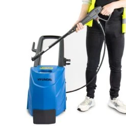 Hyundai HY145HPW-1 2100psi Power Jet Washer -Garden Tools Shop hyundai 2100psi 145bar hot pressure washer 80c 2.3kw power washer or hy145hpw 1 86813