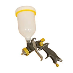 Jefferson LVLP Gravity Feed Spray Gun - Yellow Fittings