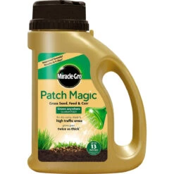 Miracle-Gro Patch Magic Grass Seed Feed & Coir Shaker 1015g