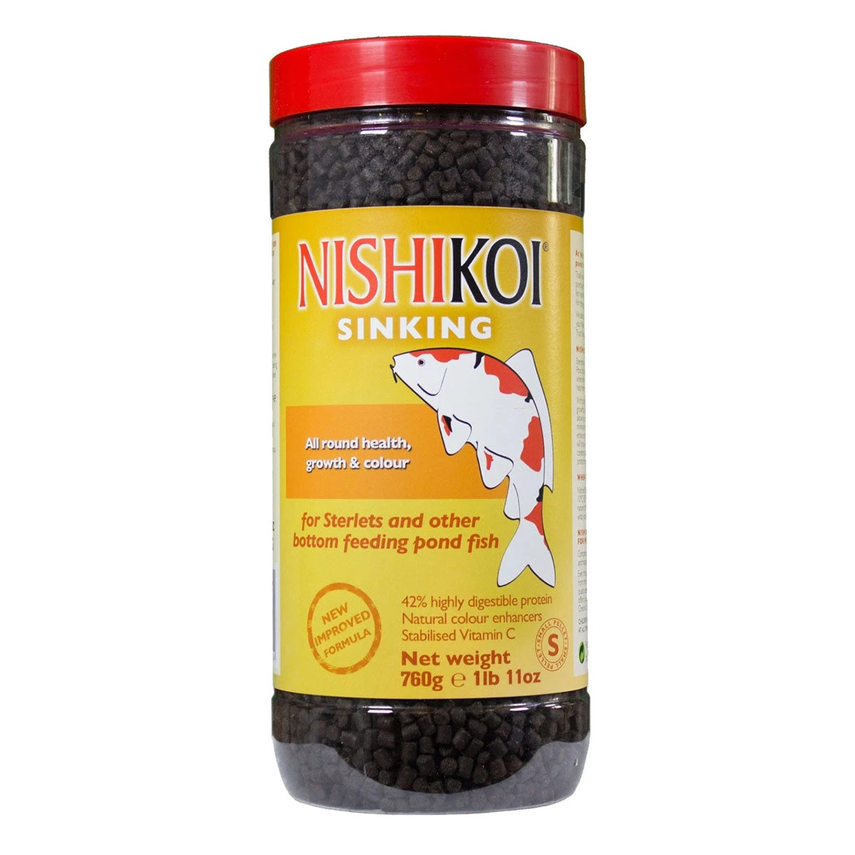 Nishikoi Sinking Pellets 760g 3 Nishikoi Sinking Pellets 760g