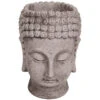 Willowstone Small Buddha Head Planter OR14AG 1 Willowstone Small Buddha Head Planter OR14AG -Garden Tools Shop or014ag 0245