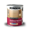 Ronseal Crystal Clear Outdoor Varnish Clear Satin 2.5L -Garden Tools Shop outdoor varnish s 750 14 1