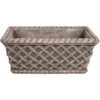 Willowstone Antique Grey Lattice Trough P6AG -Garden Tools Shop p006ag 0064