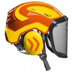 Protos Integral Arborist Helmet -Garden Tools Shop protos integral arborist helmet orange yellow pts 205002 10 62