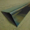 Galvanised Roll-Top Ridge Cap Flashings 3m -Garden Tools Shop rolltop ridge