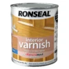 Ronseal Diamond Hard Interior Satin Wood Varnish 750ml 1 Ronseal Diamond Hard Interior Satin Wood Varnish 750ml -Garden Tools Shop ronseal diamond hard pearwood satin wood varnish 0 75l
