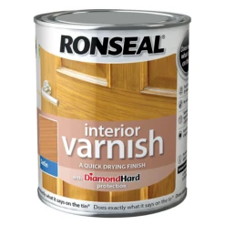 Ronseal Diamond Hard Interior Satin Wood Varnish 750ml