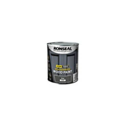 Ronseal 10-Year Weatherproof Satin Wood Paint 750ml 8 Ronseal 10-Year Weatherproof Satin Wood Paint 750ml -Garden Tools Shop ronseal grey 10 year weatherproof exterior paint 750ml