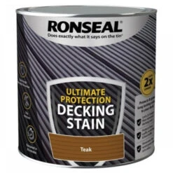 Ronseal Ultimate Protection Decking Stain 2.5L 8 Ronseal Ultimate Protection Decking Stain 2.5L -Garden Tools Shop ronseal ultimate protection decking stain rich teak 2 5 litre 39119