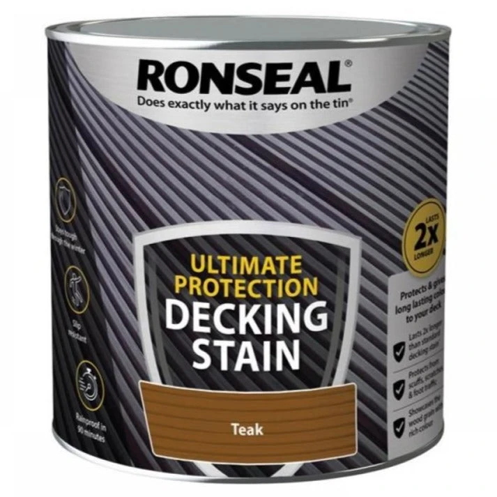 Ronseal Ultimate Protection Decking Stain 2.5L 5 Ronseal Ultimate Protection Decking Stain 2.5L - Image 3