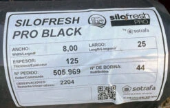 Sotrafa Silofresh Pro Black Silage Sheet 8m X 25m 500g -Garden Tools Shop silofresh pro black 125 2