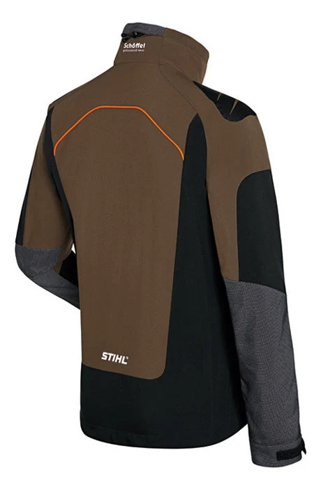 STIHL ADVANCE X-SHELL Jacket Peat & Black 4 STIHL ADVANCE X-SHELL Jacket Peat & Black - Image 2