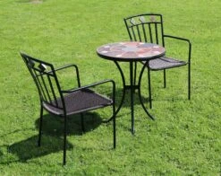 Europa Leisure Ondara Bistro Table & 2 Malaga Chairs -Garden Tools Shop table 2 seat a