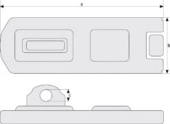 ABUS Hasp 140/120 -Garden Tools Shop ueberfalle 3 1