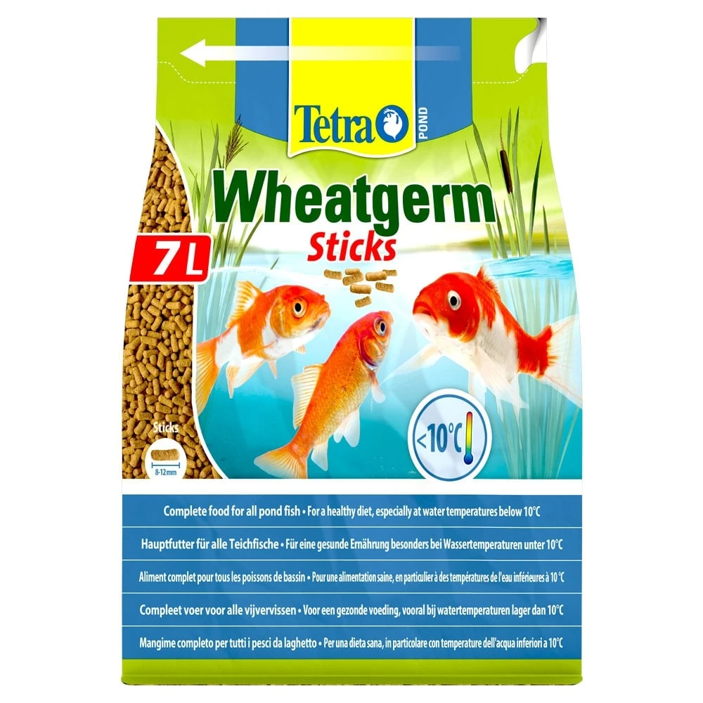 Tetra Pond Wheatgerm Sticks Bucket 7L 4 Tetra Pond Wheatgerm Sticks Bucket 7L - Image 2