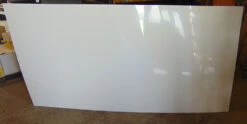 Oadby White PVC Cladding 2.44m X 1.22mm