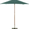 Glencrest Sturdi Wooden Parasol Green 2.0m