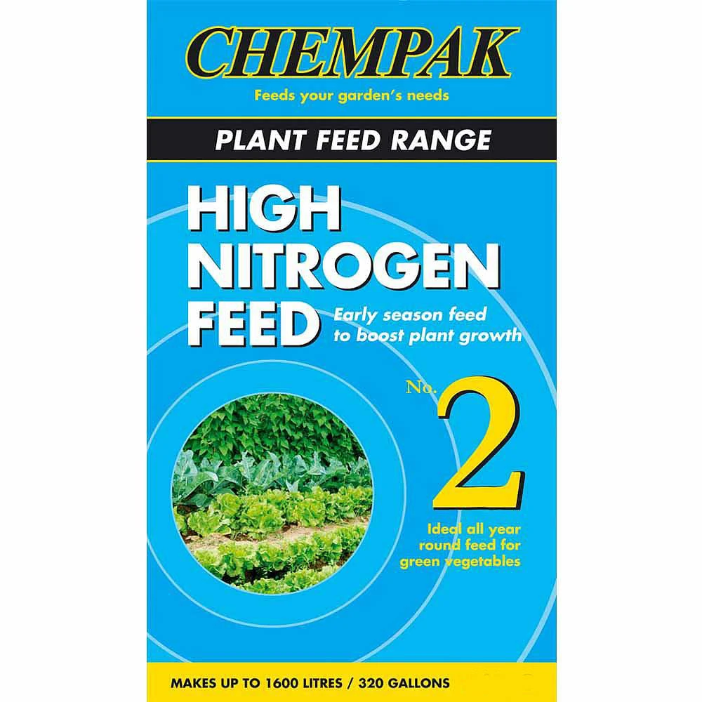 Chempak Plant Feed Range High Nitrogen Feed Formula 2 750g 3 Chempak Plant Feed Range High Nitrogen Feed Formula 2 750g